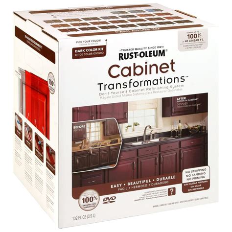 Rust-Oleum Transformations Dark Color Cabinet Kit (9-Piece)-258240 - The Home Depot