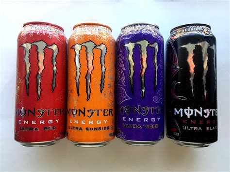 Buy Monster Energy Drink Zero Ultra Variety - Ultra Red, Ultra Sunrise, Ultra Black, Ultra ...