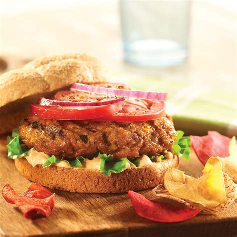 Blackened Cajun Burger Recipe from H-E-B