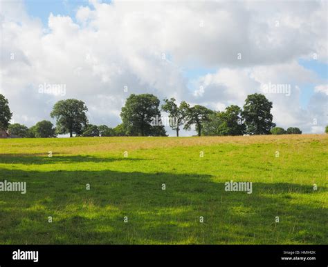 English countryside in Tanworth in Arden Warwickshire, UK Stock Photo ...