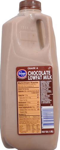 Kroger® Low Fat Chocolate Milk, 1/2 gal - Kroger