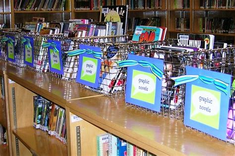 Graphic Novels | We have displayed our library's graphic nov… | Flickr