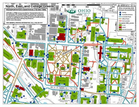 Printable Map - Ohio University Accessibility Maps