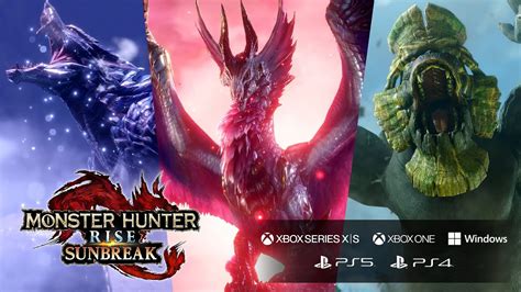 Monster Hunter Rise Sunbreak DLC Release Date on PlayStation and Xbox ...