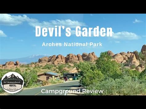 Arches Devils Garden Campground Map | Fasci Garden