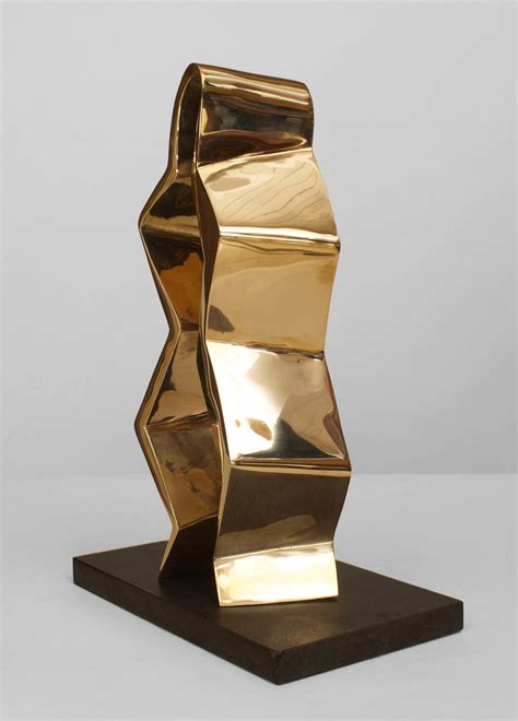 Contemporary American Polished Bronze Sculpture by Mike Walsh For Sale ...