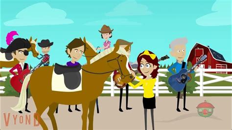 The Wiggles - Ponies (2018) (Official video) (Vyond version) - YouTube