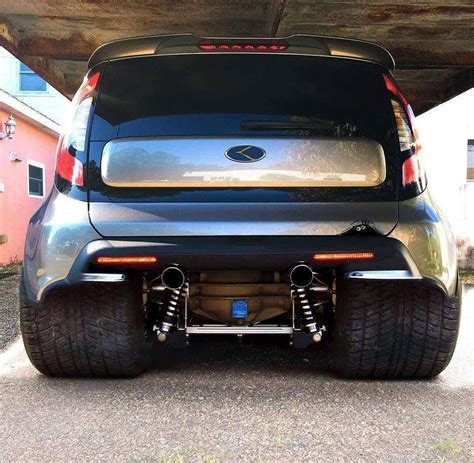 Kia Soul Exhaust System Under a Bridge