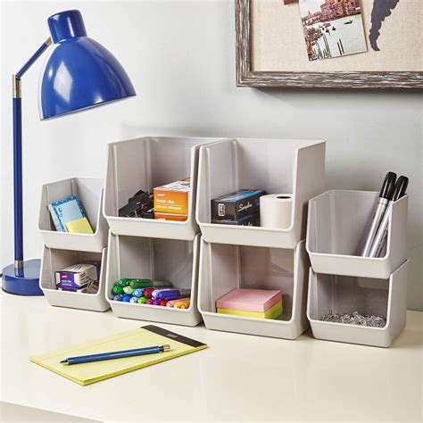 These Stackable Bins | Best Desk Organizers on Amazon | 2020 | POPSUGAR Smart Living Photo 16