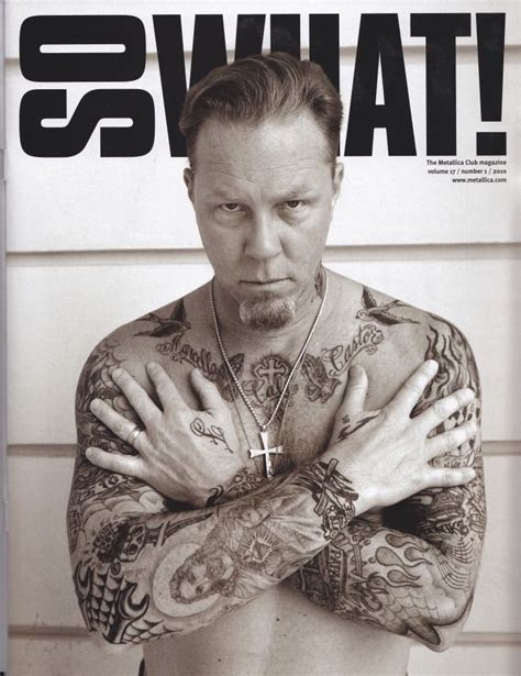 James´s front tattoos | James hetfield, Metallica tattoo, Metallica