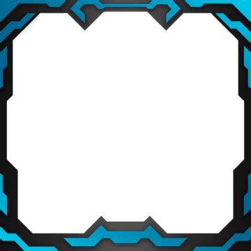 Creative Abstract Gaming Webcam Overlay Border Frame Template, Stream ...