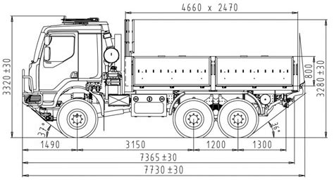 6x6 Cargo truck with cargolift platform - Brno Defence Group