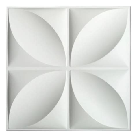 Art3d 50x50cm 3D Plastic Wall Panels Soundproof Flower Design Giphy ...