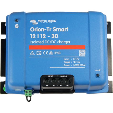 ORI121236120 | Victron Energy Orion-TR 12|12 30 Amp 360 Watt Smart Isolated DC to DC Charger