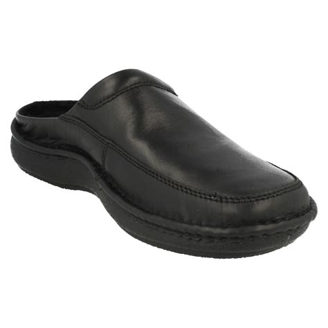 Mens Leather Mule Slippers For Sale | Paul Smith