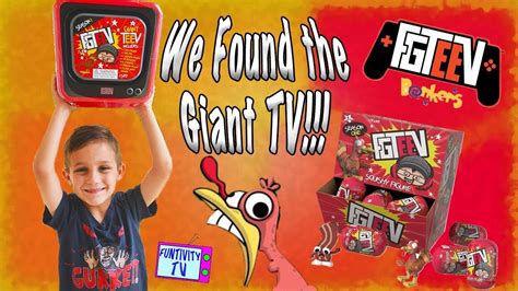 FGTeeV Giant TV!!! Funnel Vision Toys | Our Video Made the News!!! - YouTube