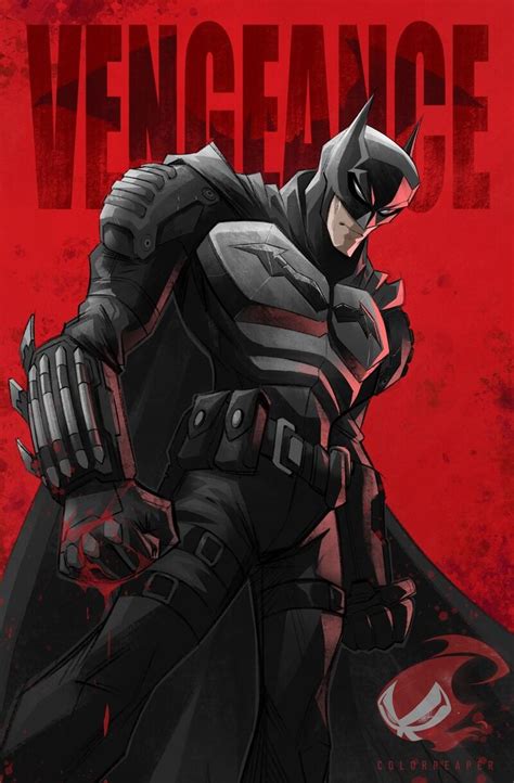 ArtStation - VENGEANCE, colorreaper - (Kevin Shah) | Batman art, Batman comic art, Batman comics