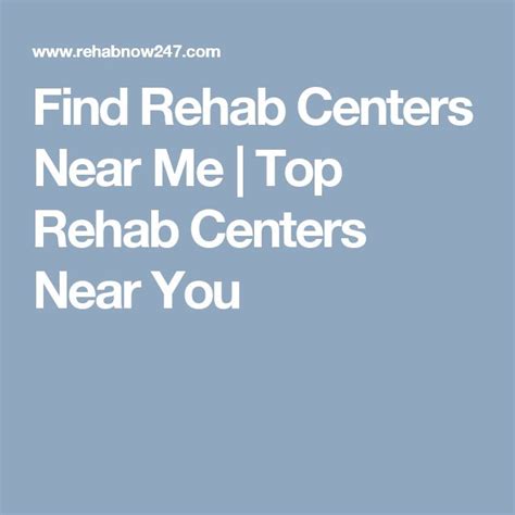 Find Rehab Centers Near Me | Top Rehab Centers Near You | Rehab center, Rehab, Center