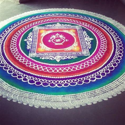 50 Beautiful Sanskar Bharti Rangoli Designs from famous artists | Sanskar bharti rangoli designs ...