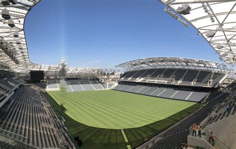 Just took a tour of lafc’s soon-to-be completed home, banc of california stadium. in a word ...