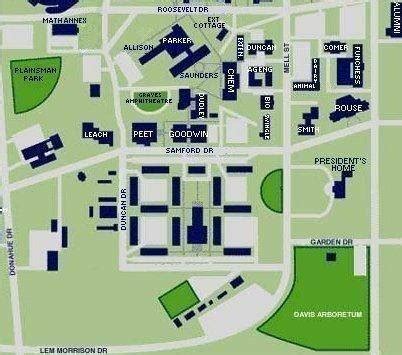 Map - Physics - Auburn University College of Sciences and Mathematics