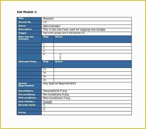 Test Case Template Excel Free Download Of Test Case Template 22 Free Word Excel Pdf Documents ...