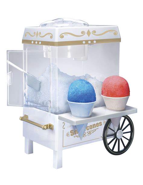 Nostalgia Vintage Snow Cone Maker, White - Walmart.com