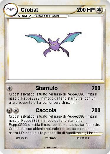 Pokémon Crobat 120 120 - Starnuto - My Pokemon Card