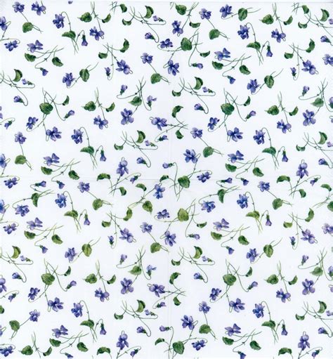 Decorative Paper napkins of Viola tiny | Luncheon blue little flowers pattern napkins for decoupage