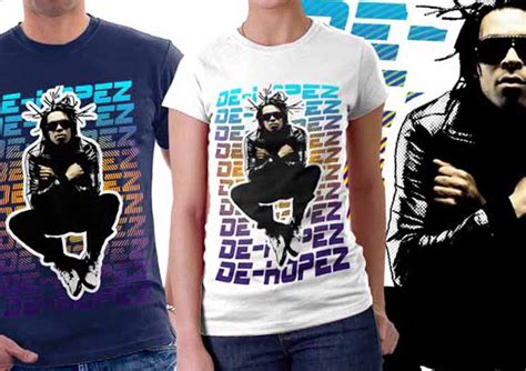 7 Template T-shirt PSD Gratis | EDHO-XP