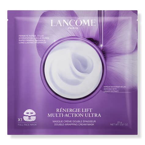 Lancôme Rènergie Lift Multi-Action Ultra Double-Wrapping Cream Face Mask | Ulta Beauty