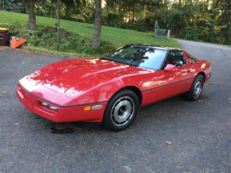 Stellar Red on Red 19k Mile C4 Corvette Is the One