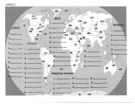 World Map Quiz Printable Printable Maps Images | The Best Porn Website