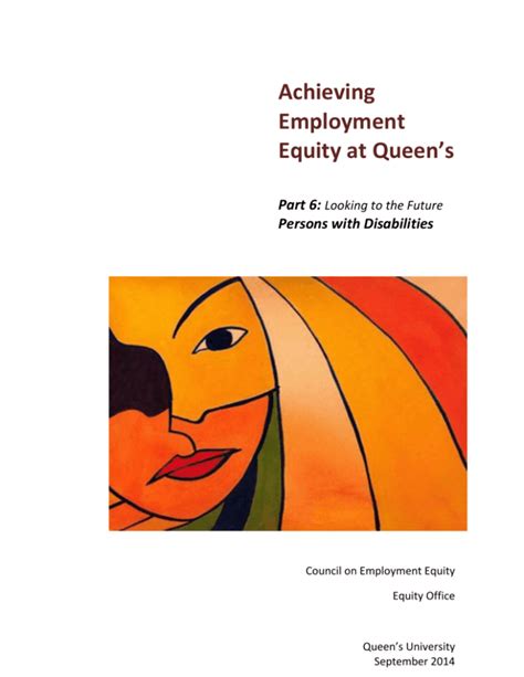 Achieving Employment Equity at Queen*s