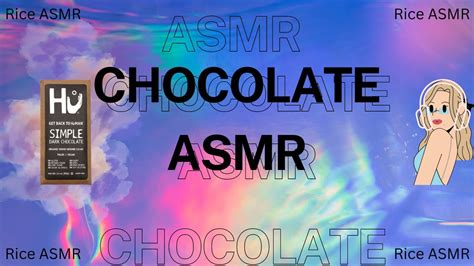 Chocolate ASMR - YouTube