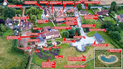 Ed Sheeran upsets neighbours with plans to erect 6.5ft fence around his Suffolk estate | Daily ...