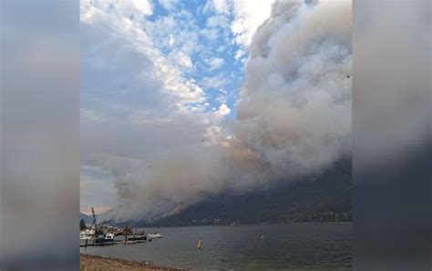 No structures lost on Wednesday in Lower East Adams Lake fire: Regional ...