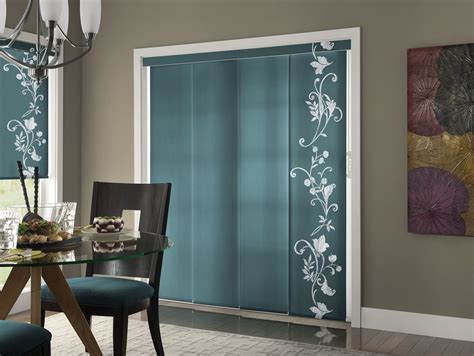 Panel Tracks For Sliding Glass Doors | Patio door coverings, Blinds design, Patio door blinds