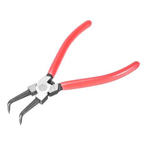 Internal Snap Ring Pliers 7-Inch 90 Degree Bent Retaining Ring Pliers Precision Circlip Pliers ...