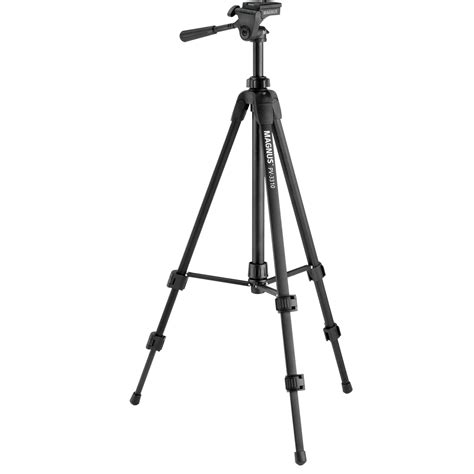 Magnus PV-3310 Photo Tripod With 3-Way Pan and Tilt Head PV-3310