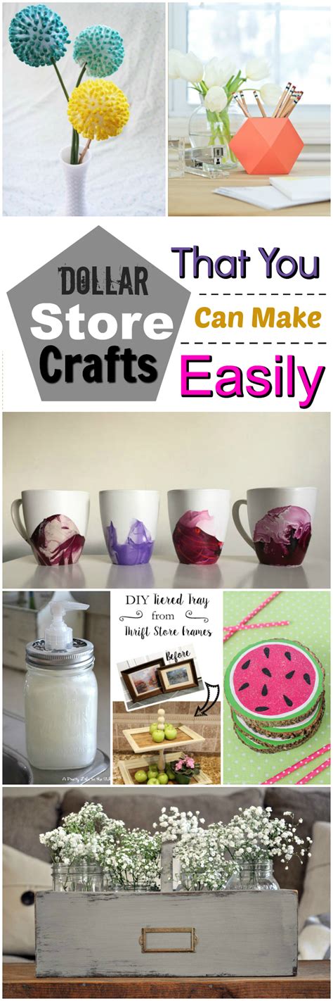 Dollar Store Crafts That You Can Make Easily • DIY & Crafts