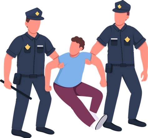 7 Arresting Criminal Illustrations - Free in SVG, PNG, EPS - IconScout