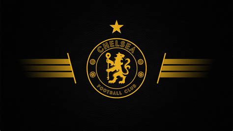 Wallpaper : illustration, logo, yellow, soccer clubs, Chelsea FC, brand ...