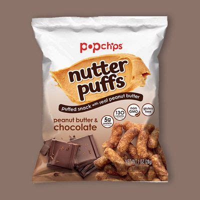 Peanut Butter & Chocolate Nutter Puffs 1 oz | SnackMagic | Build your ...