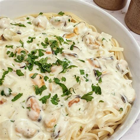 Creamy Seafood Pasta Recipe Mussels | Deporecipe.co