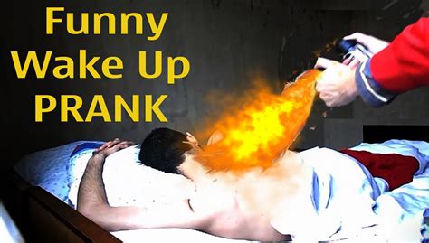 Funny Scary Wake Up Pranks Compilation 2015