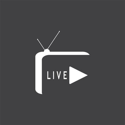 Live TV streaming logo vector template illustration 34200920 Vector Art at Vecteezy