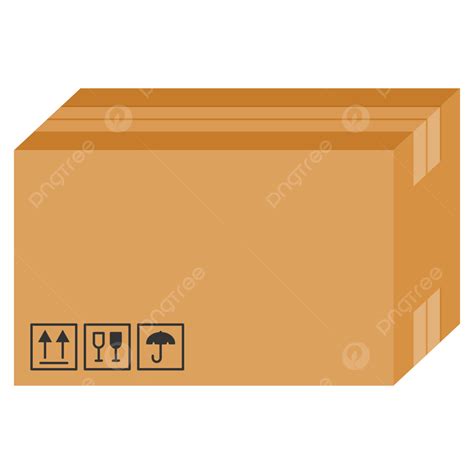 Closed Brown Cardboard Material Vector, Cardboard, Brown, Close PNG and Vector with Transparent ...
