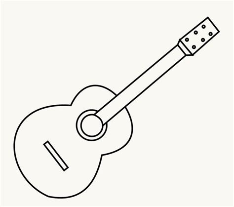 simple guitar drawing - Google Search | Guitar drawing, Easy drawings, Sketches easy