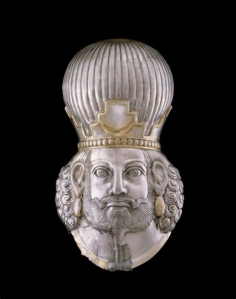 Head of a king | Sasanian | Sasanian | The Metropolitan Museum of Art